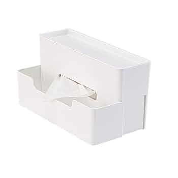 Amazon｜ニトリ(NITORI) 多機能 ティッシュケース ホワイト